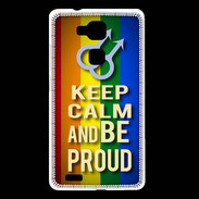Coque Huawei Ascend Mate 7 Keep Calm and Be Proud mens Gay