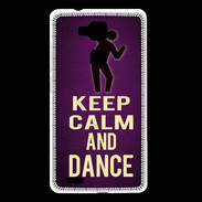 Coque Huawei Ascend Mate 7 Keep Calm and Dance Violet