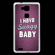 Coque Huawei Ascend Mate 7 I have Swag Rose ZG