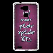 Coque Huawei Ascend Mate 7 LOL MDR Rose ZG