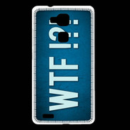 Coque Huawei Ascend Mate 7 WTF bleu ZG