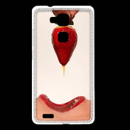 Coque Huawei Ascend Mate 7 Plaisir et fraise PR20