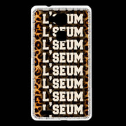 Coque Huawei Ascend Mate 7 L'seum Léopard
