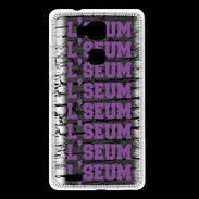 Coque Huawei Ascend Mate 7 L'seum violet