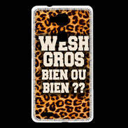Coque Huawei Ascend Mate 7 Wesh Gros Léopard