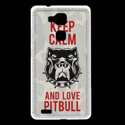 Coque Huawei Ascend Mate 7 Keep calm pitbull 2 ZG