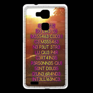 Coque Huawei Ascend Mate 7 Message codé ZG