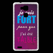 Coque Huawei Ascend Mate 7 Fort et faible ZG