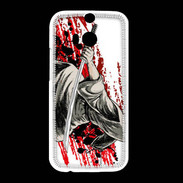 Coque HTC One M8 Guerrier japonais