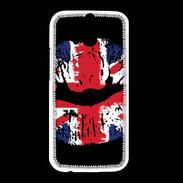 Coque HTC One M8 Bouche Angleterre