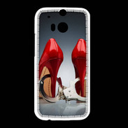 Coque HTC One M8 Chaussures et menottes