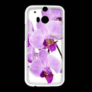 Coque HTC One M8 Orchidée violette