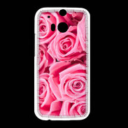 Coque HTC One M8 Tapisserie de roses