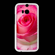 Coque HTC One M8 Belle rose 3