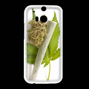Coque HTC One M8 Feuille de cannabis 5