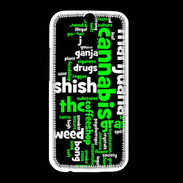 Coque HTC One M8 Cannabis Tag