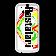 Coque HTC One M8 Rastafari love
