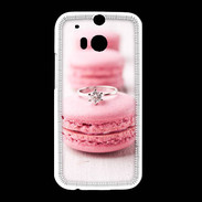 Coque HTC One M8 Amour de macaron
