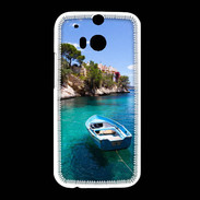 Coque HTC One M8 Belle vue sur mer 