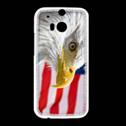 Coque HTC One M8 Aigle américain