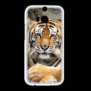Coque HTC One M8 Tigre