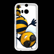 Coque HTC One M8 Abeille cool