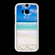 Coque HTC One M8 Belle plage 5