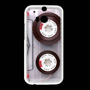 Coque HTC One M8 Cassette audio de musique