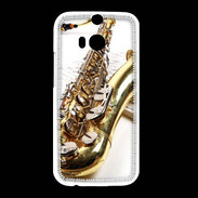 Coque HTC One M8 Saxophone et partitions
