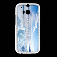 Coque HTC One M8 Plaine enneigée