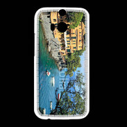 Coque HTC One M8 Baie de Portofino en Italie