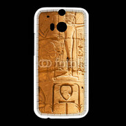 Coque HTC One M8 Hiéroglyphe sur colonne