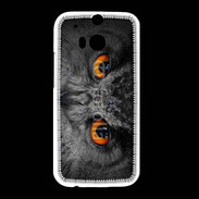 Coque HTC One M8 Yeux chouette