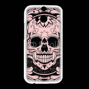 Coque HTC One M8 Tête de mort 2
