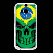 Coque HTC One M8 Brésil Tête de Mort