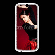 Coque HTC One M8 danseuse flamenco 2