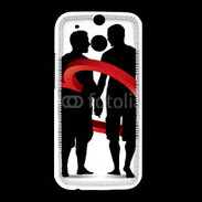 Coque HTC One M8 Couple Gay