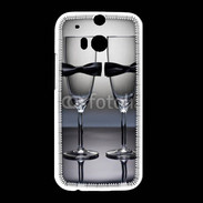 Coque HTC One M8 Coupe de champagne gay