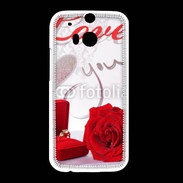 Coque HTC One M8 Amour et passion 5