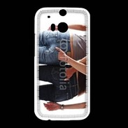 Coque HTC One M8 Couple gay sexy femmes 