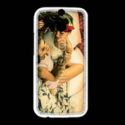 Coque HTC One M8 Couple lesbiennes romantiques