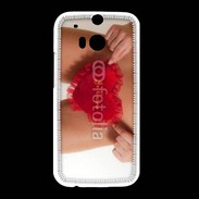 Coque HTC One M8 Coeur sexy