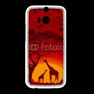 Coque HTC One M8 Savane