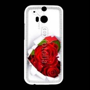Coque HTC One M8 Rose forever