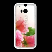Coque HTC One M8 Belle rose 2