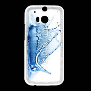 Coque HTC One M8 Splash water