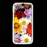 Coque HTC One M8 Belles fleurs