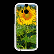 Coque HTC One M8 Champs de Tournesol