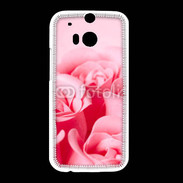 Coque HTC One M8 Belle rose 5