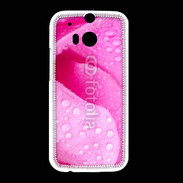 Coque HTC One M8 Pétale de rose